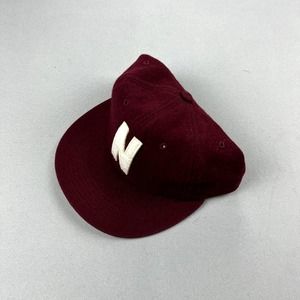 Norse Projects Hat Cap Strapback Maroon Red N Wool Baseball Sports Adjustable